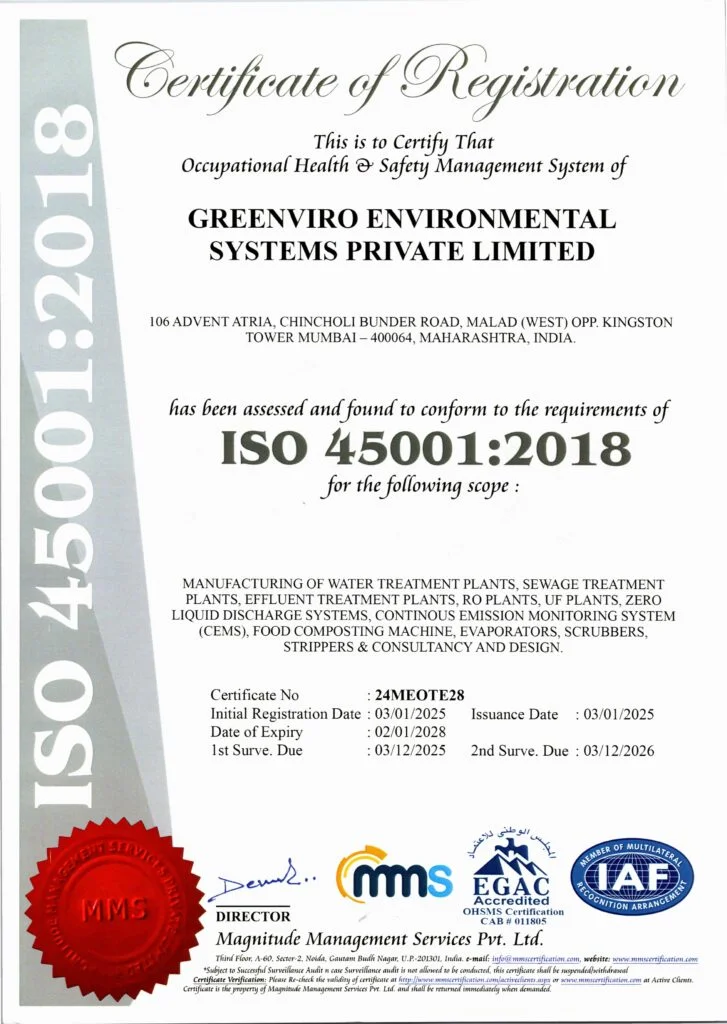 CERTIFICATE ISO 450001-2018 GESPL